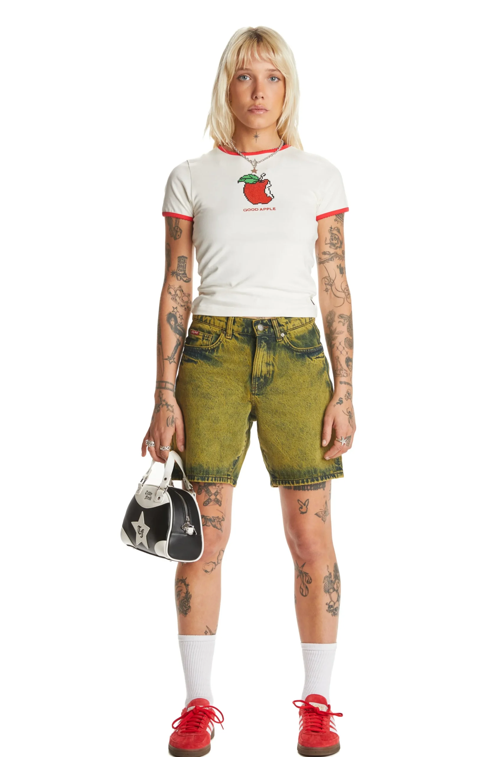 Apple A Day Tee-Teddy Fresh Best Sale