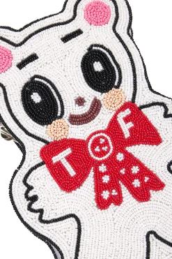 Beaded Bear Purse-Teddy Fresh Cheap