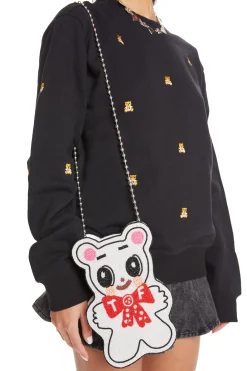 Beaded Bear Purse-Teddy Fresh Cheap