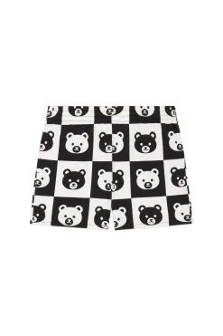Bear Check Shorts-Teddy Fresh Sale