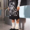 Bear Lace Satin Skirt-Teddy Fresh Best