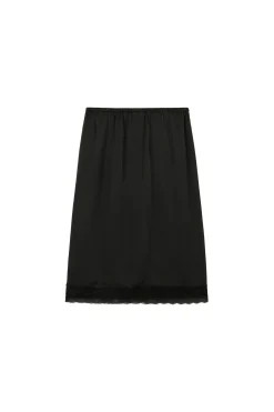 Bear Lace Satin Skirt-Teddy Fresh Best