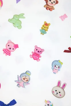 Bows u0026 Buttons Fitted Tee-Teddy Fresh Best