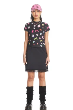 Bows u0026 Buttons Fitted Tee-Teddy Fresh Best