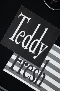 Box Paneled Crewneck-Teddy Fresh Cheap