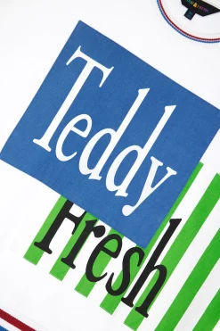 Box Paneled Crewneck-Teddy Fresh Cheap