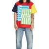 Box Paneled Tee-Teddy Fresh Store