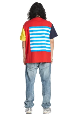 Box Paneled Tee-Teddy Fresh Store