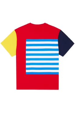 Box Paneled Tee-Teddy Fresh Store