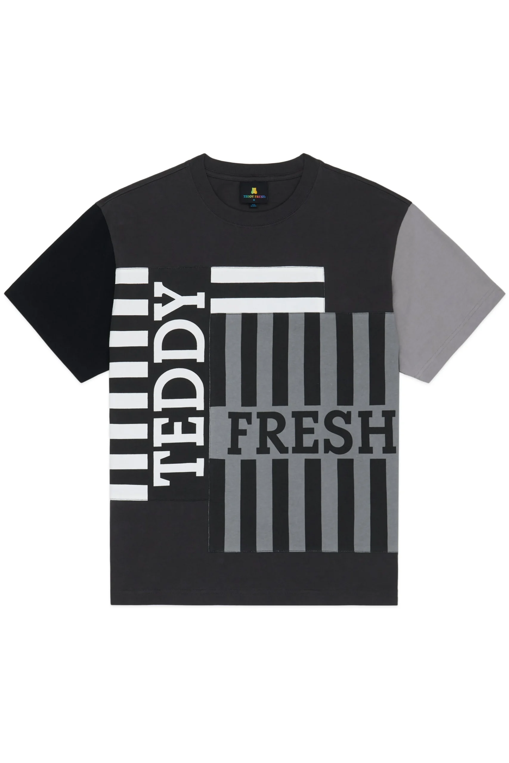 Box Paneled Tee-Teddy Fresh Store