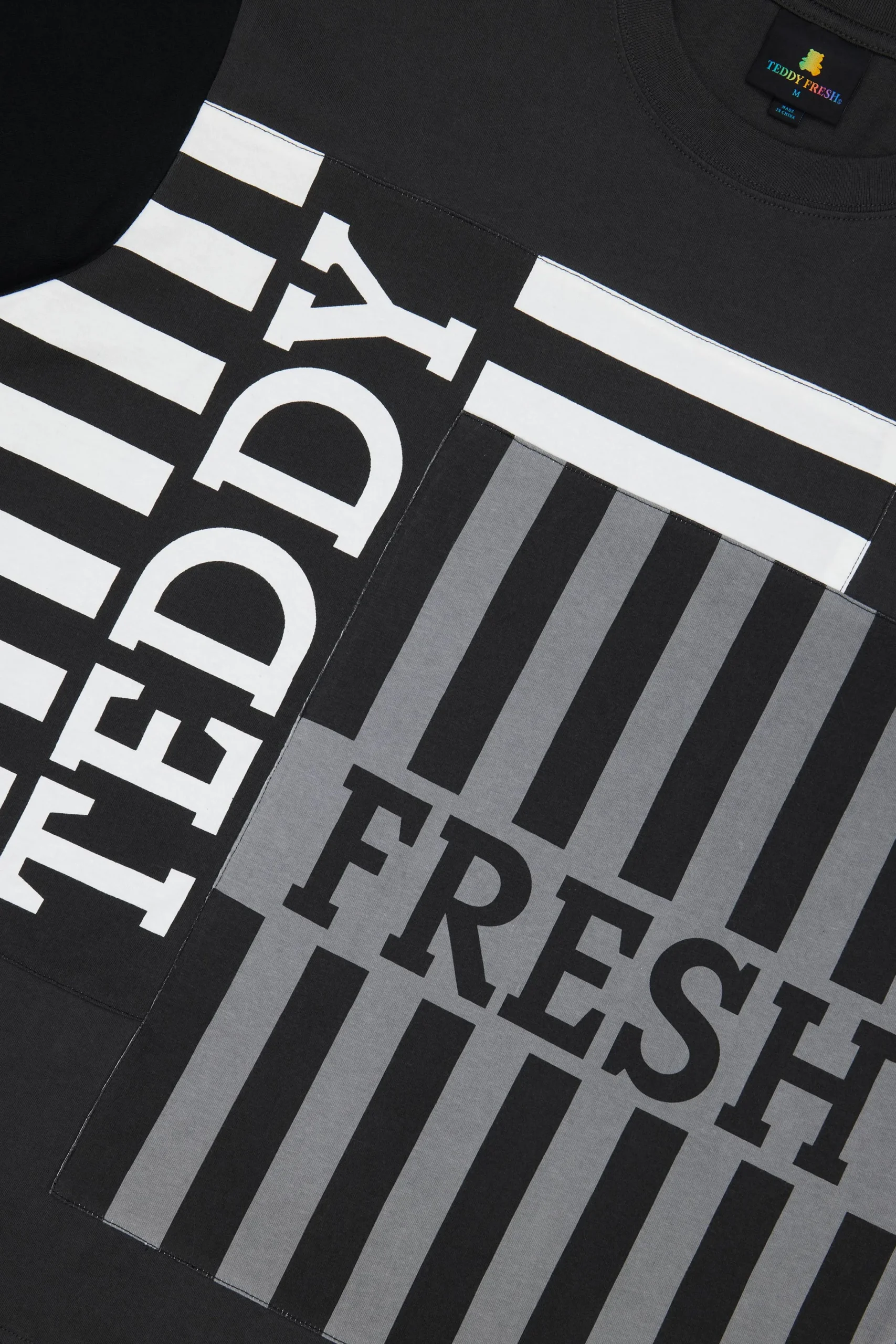 Box Paneled Tee-Teddy Fresh Store