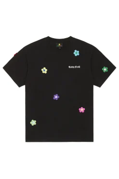Button Flowers Tee-Teddy Fresh Best