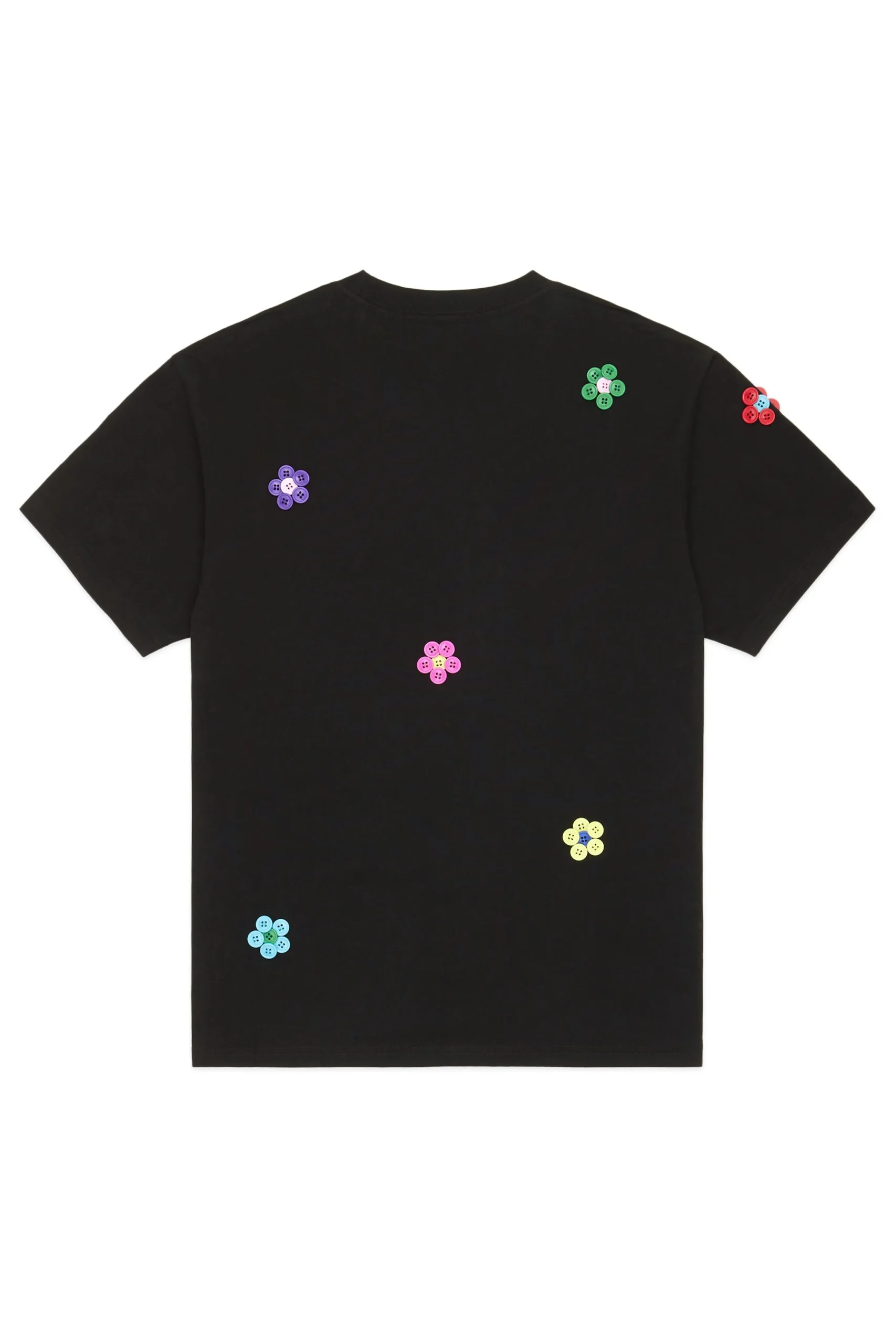 Button Flowers Tee-Teddy Fresh Best