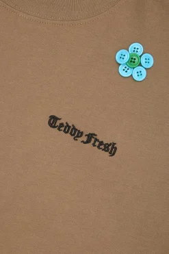 Button Flowers Tee-Teddy Fresh Best