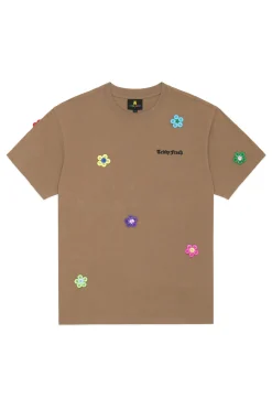 Button Flowers Tee-Teddy Fresh Best