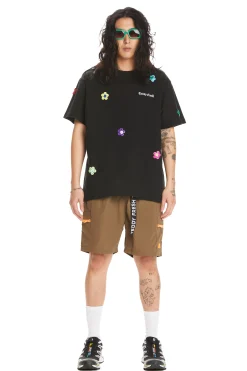 Button Flowers Tee-Teddy Fresh Best