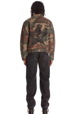 Camo Moto Jacket-Teddy Fresh Flash Sale