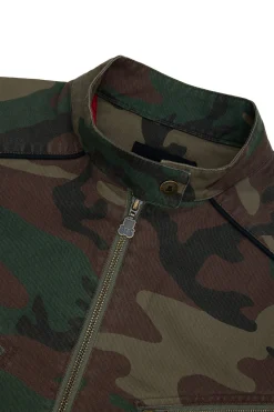 Camo Moto Jacket-Teddy Fresh Flash Sale