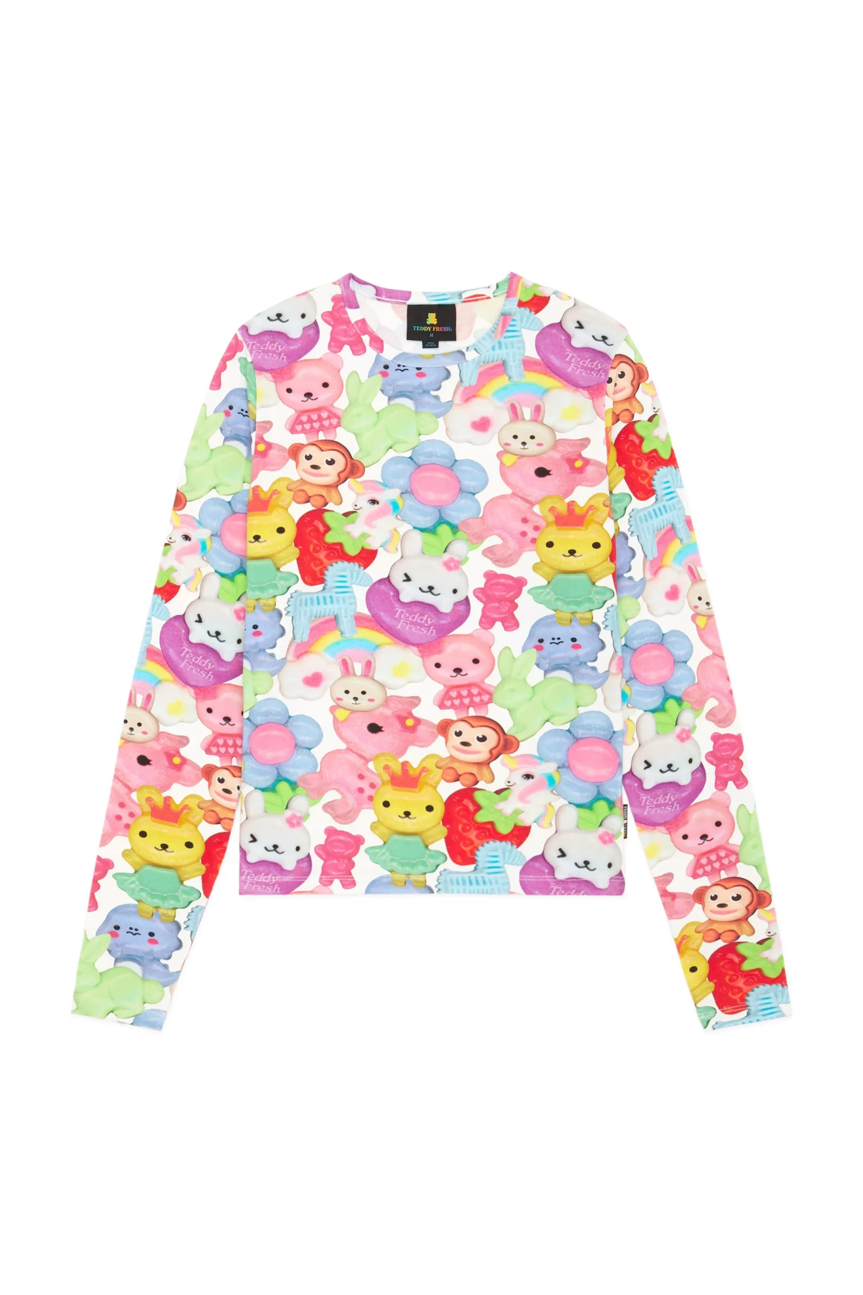 Charms Fitted Tee-Teddy Fresh Best Sale
