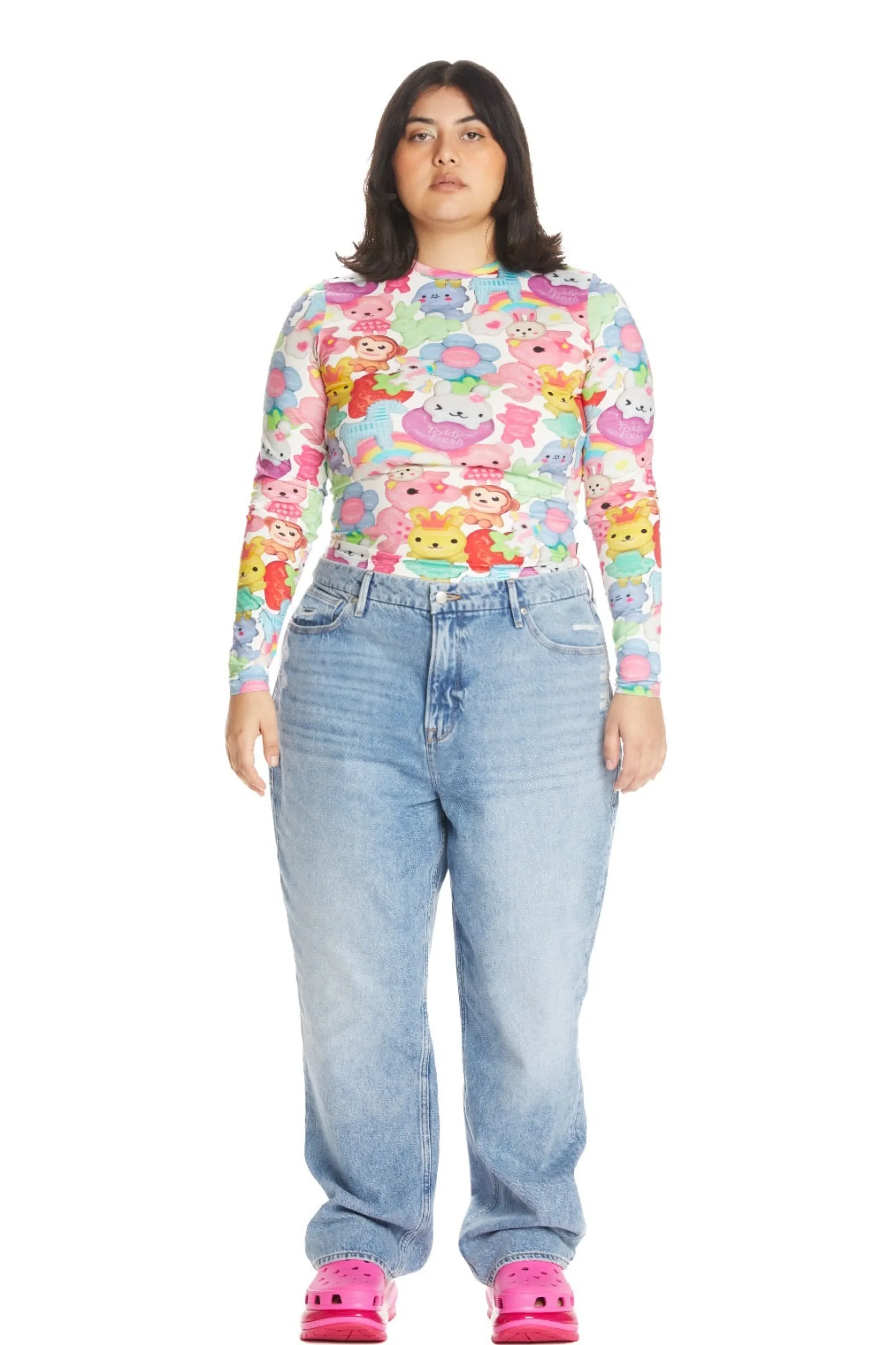 Charms Fitted Tee-Teddy Fresh Best Sale
