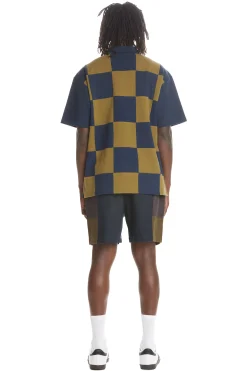 Checkerboard Rugby Shirt-Teddy Fresh New