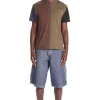 Color Block Split Tee-Teddy Fresh Best