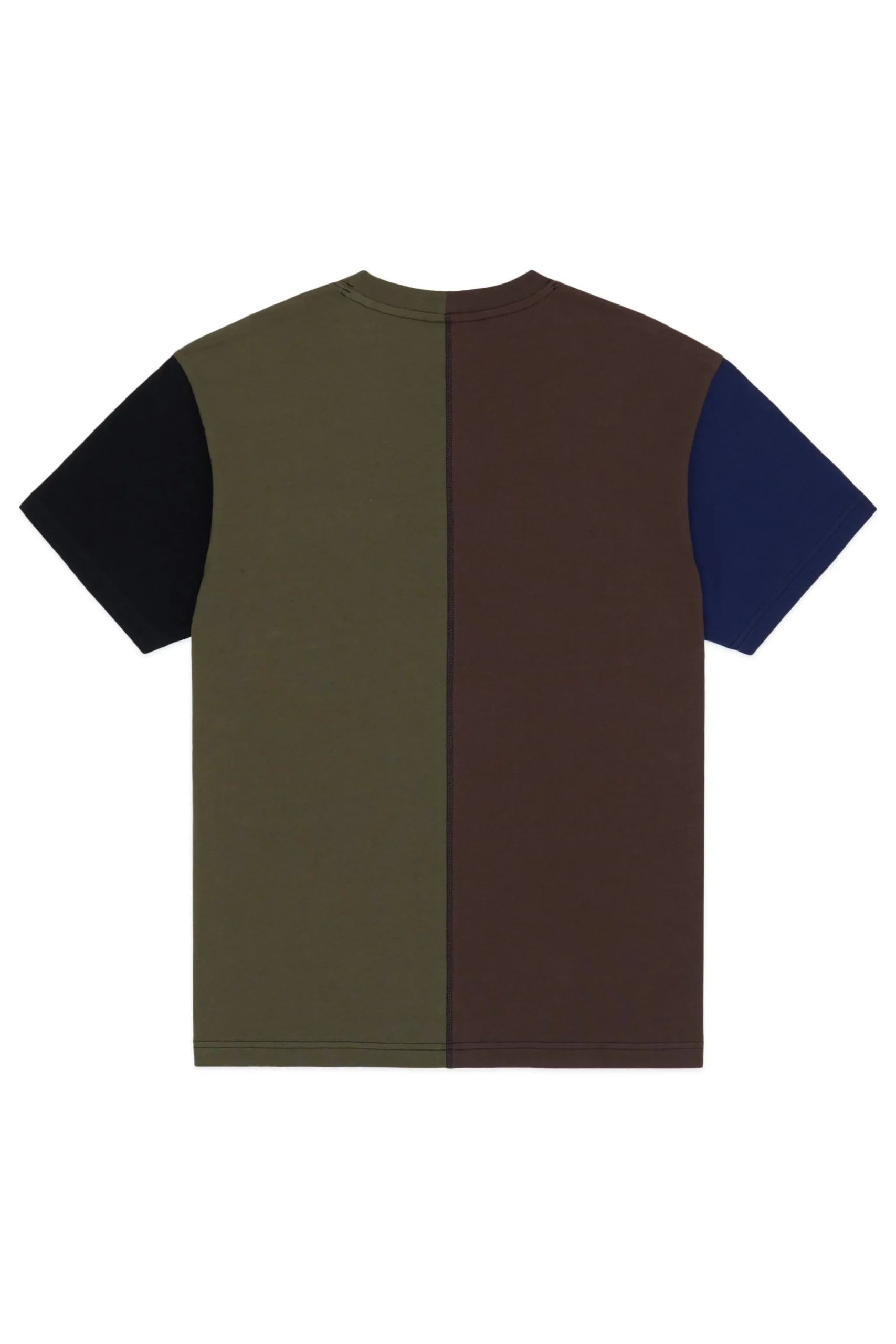 Color Block Split Tee-Teddy Fresh Best