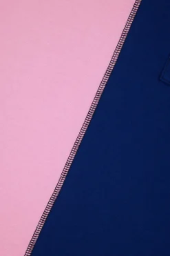 Color Block Split Tee-Teddy Fresh Best