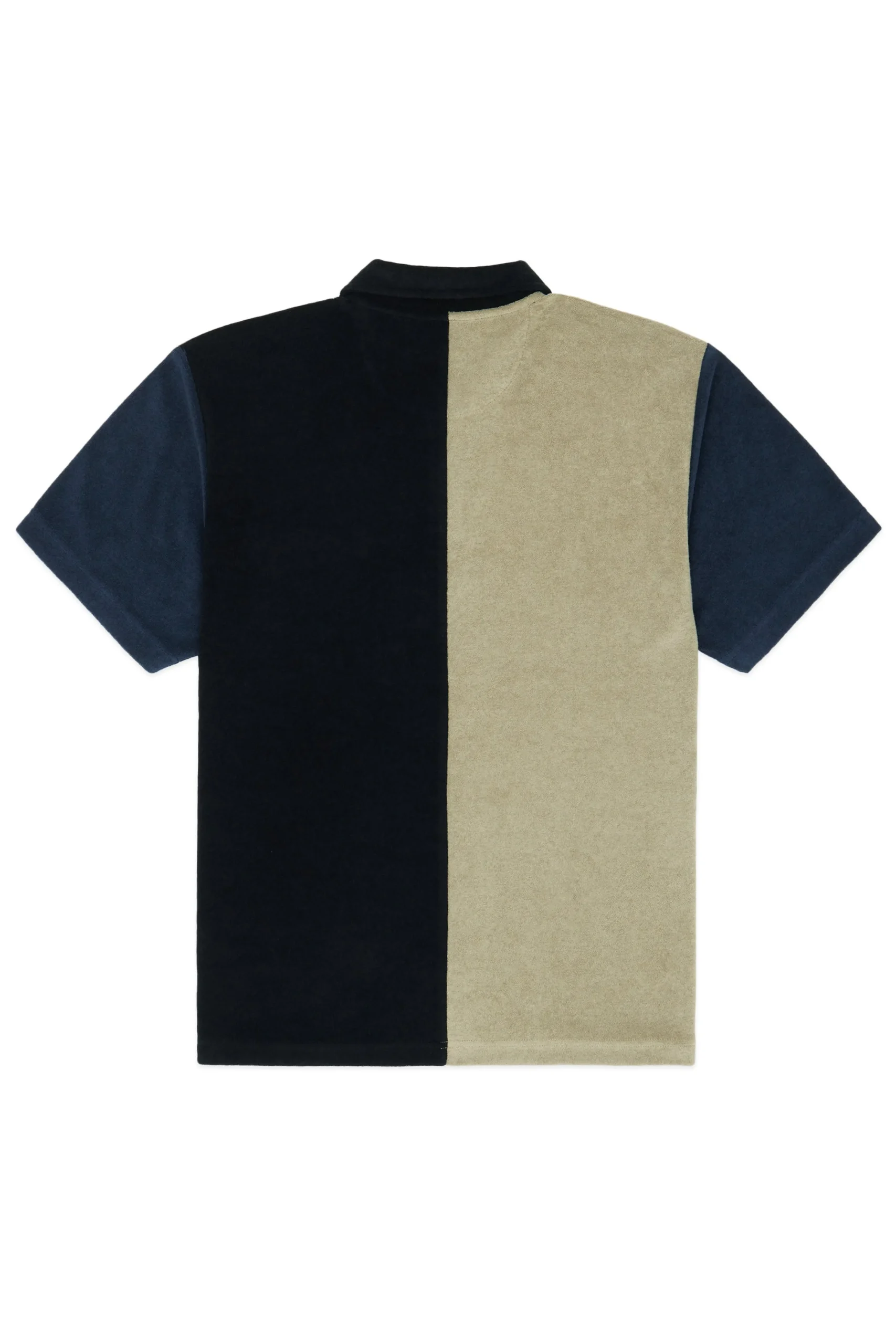 Color Block Terry Shirt-Teddy Fresh Best