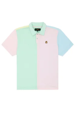 Color Block Terry Shirt-Teddy Fresh Best