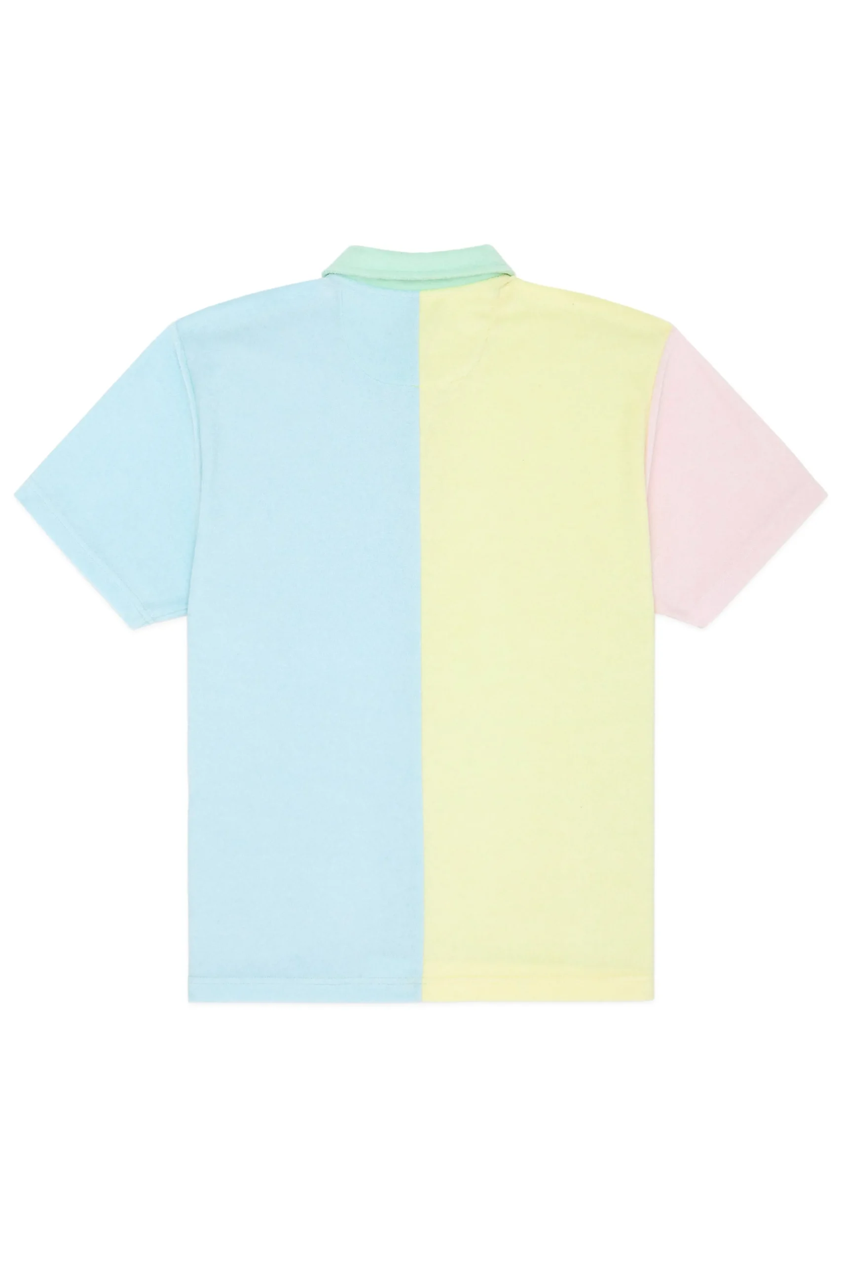 Color Block Terry Shirt-Teddy Fresh Best