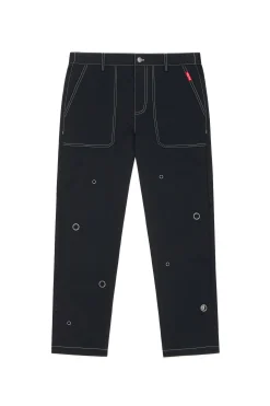 Eyelet Work Pants-Teddy Fresh Online