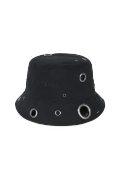 Eyelets Bucket Hat-Teddy Fresh Cheap