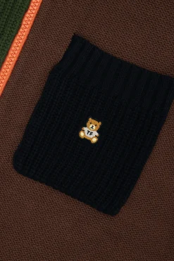Full Zip Color Block Sweater-Teddy Fresh Best Sale