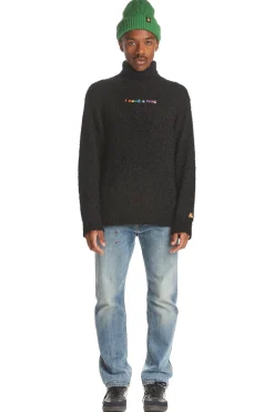 Fuzzy Oversized Turtleneck-Teddy Fresh Flash Sale