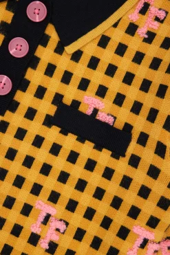 Heritage Button Knit Top-Teddy Fresh Sale