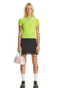 Highlighter Velour Top-Teddy Fresh Store