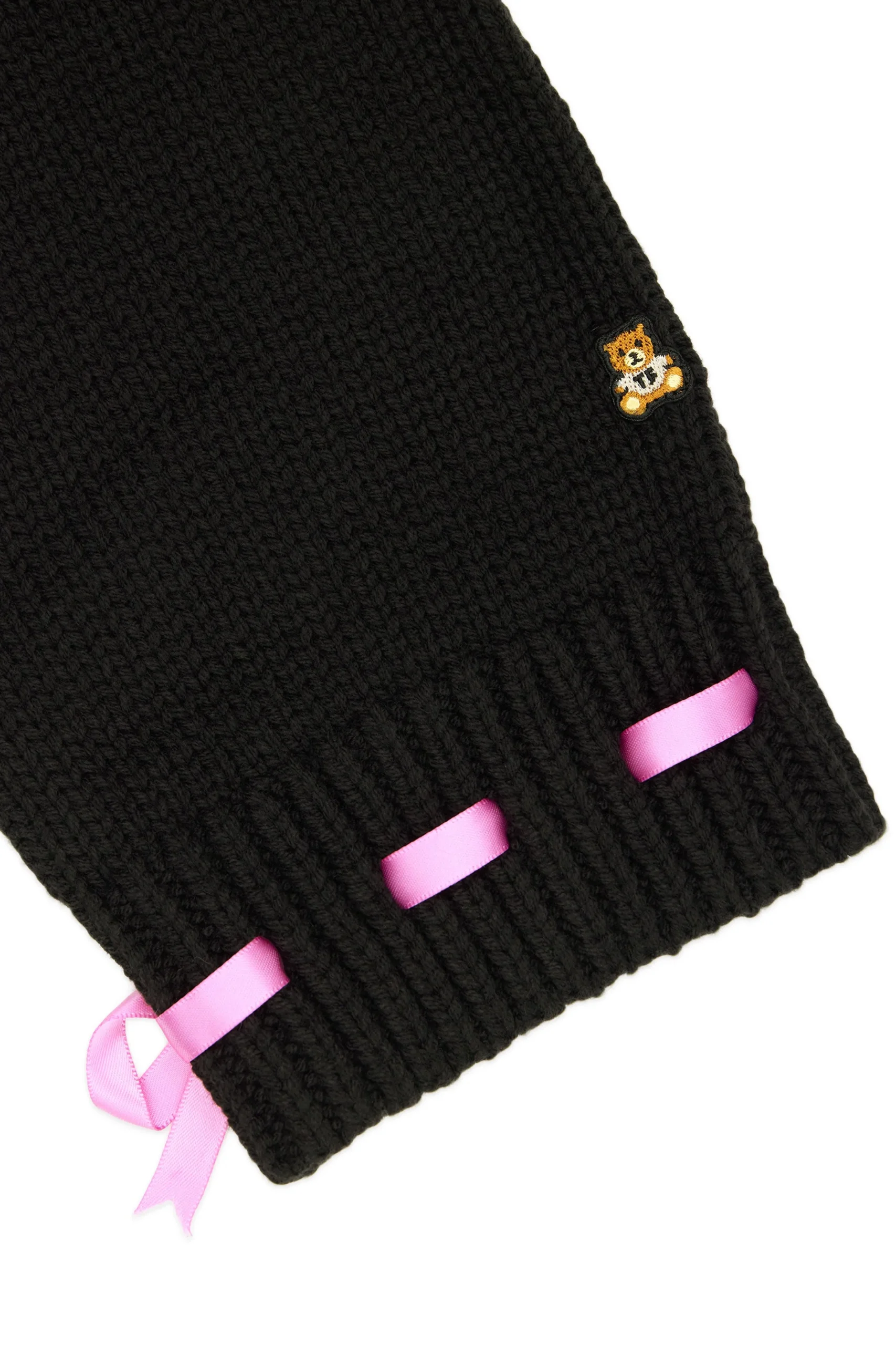 I Heart U Ribbon Weave Sweater-Teddy Fresh Store