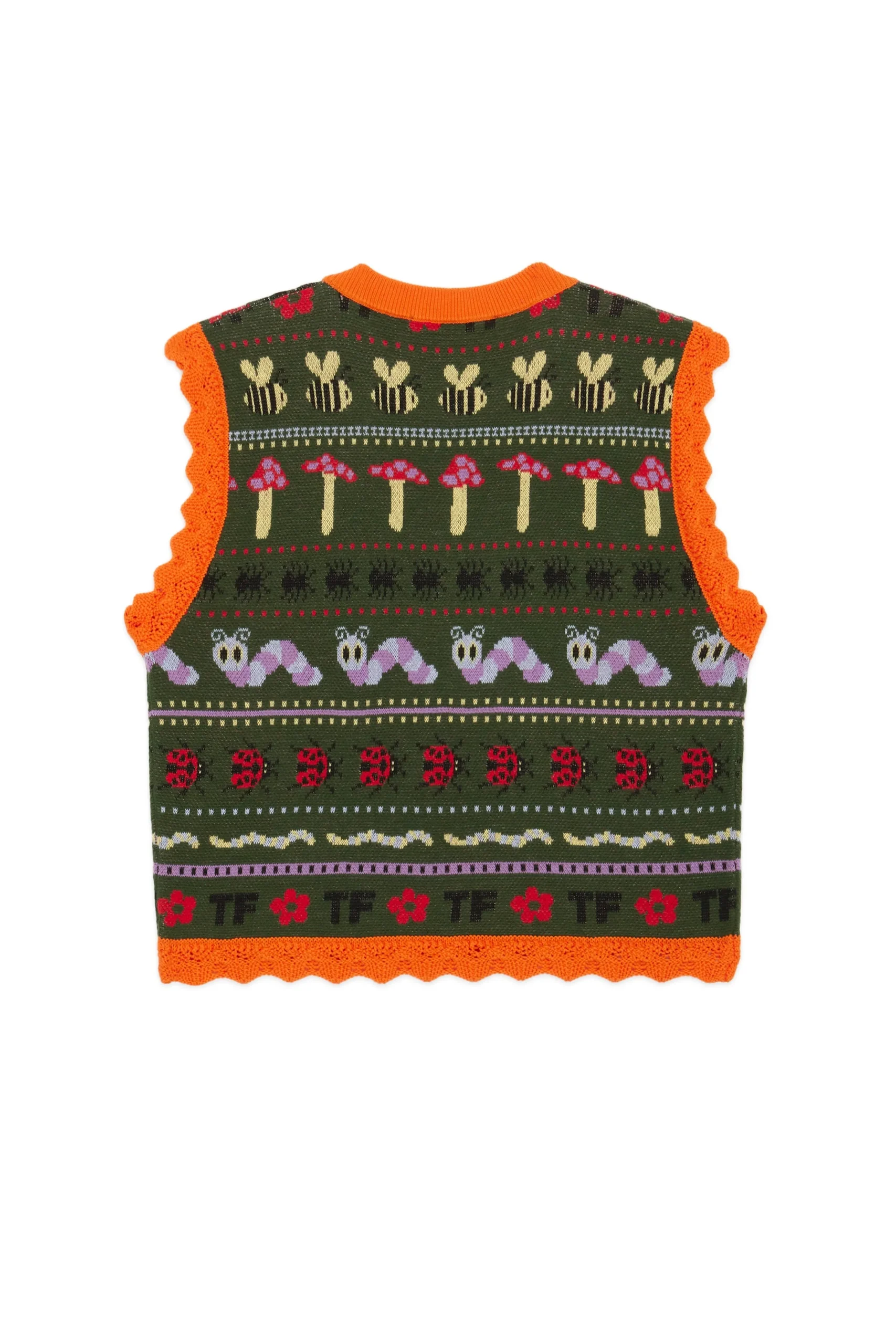 In The Garden Sweater Vest-Teddy Fresh Clearance