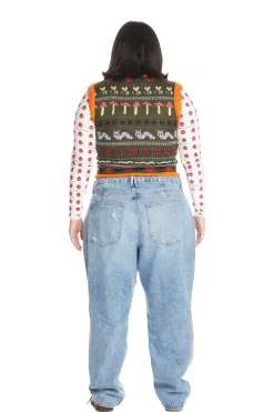 In The Garden Sweater Vest-Teddy Fresh Clearance