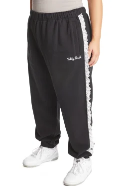 Lace Trim Sweatpants-Teddy Fresh Clearance