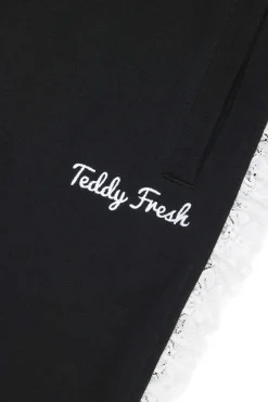 Lace Trim Sweatpants-Teddy Fresh Clearance