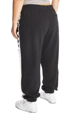 Lace Trim Sweatpants-Teddy Fresh Clearance