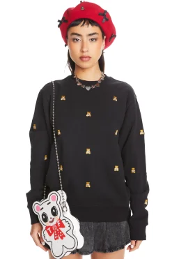 Many Bears Sweatshirt-Teddy Fresh Clearance