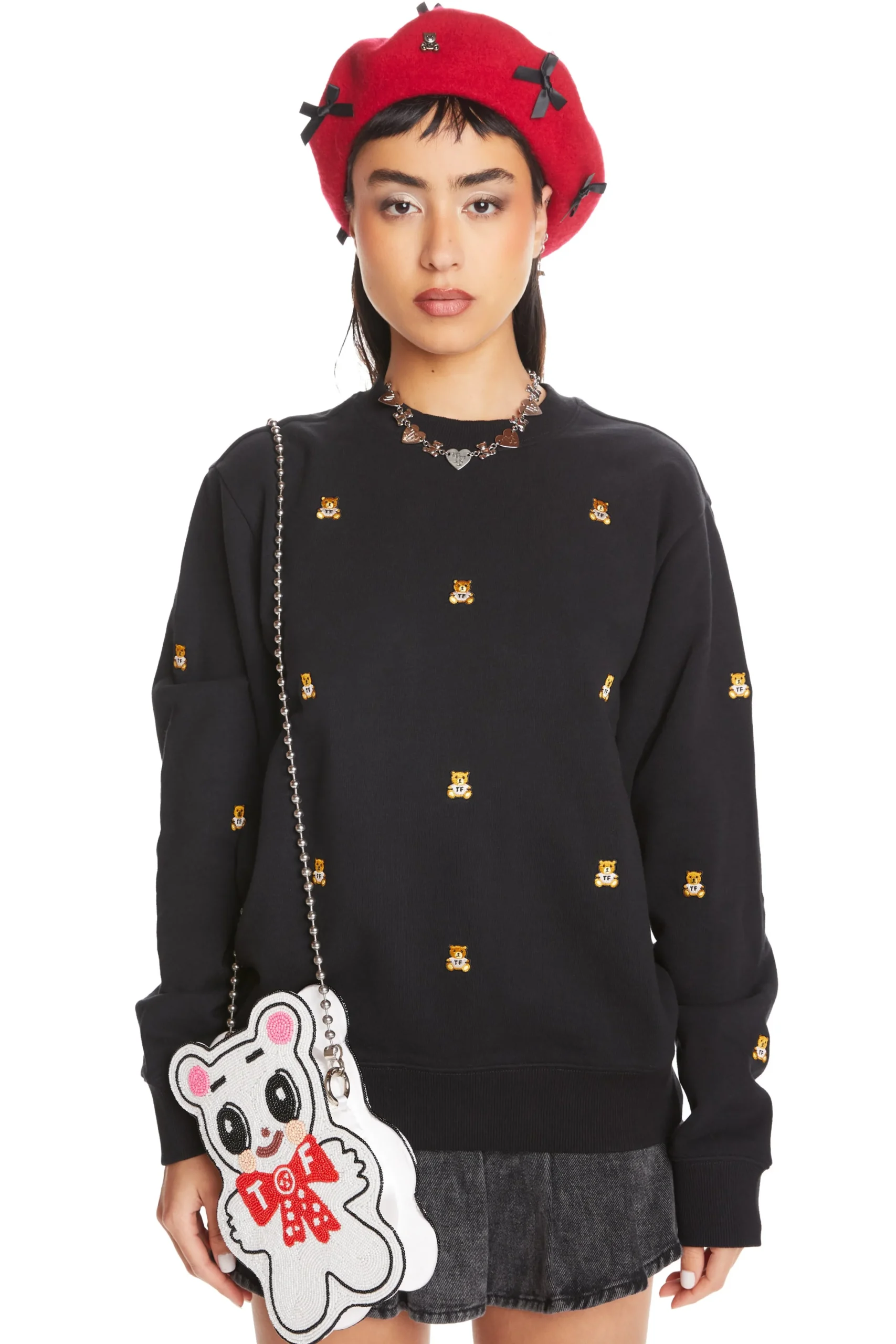 Many Bears Sweatshirt-Teddy Fresh Clearance