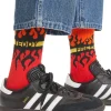 Mirrored Flame Socks - 3 Pack-Teddy Fresh Hot