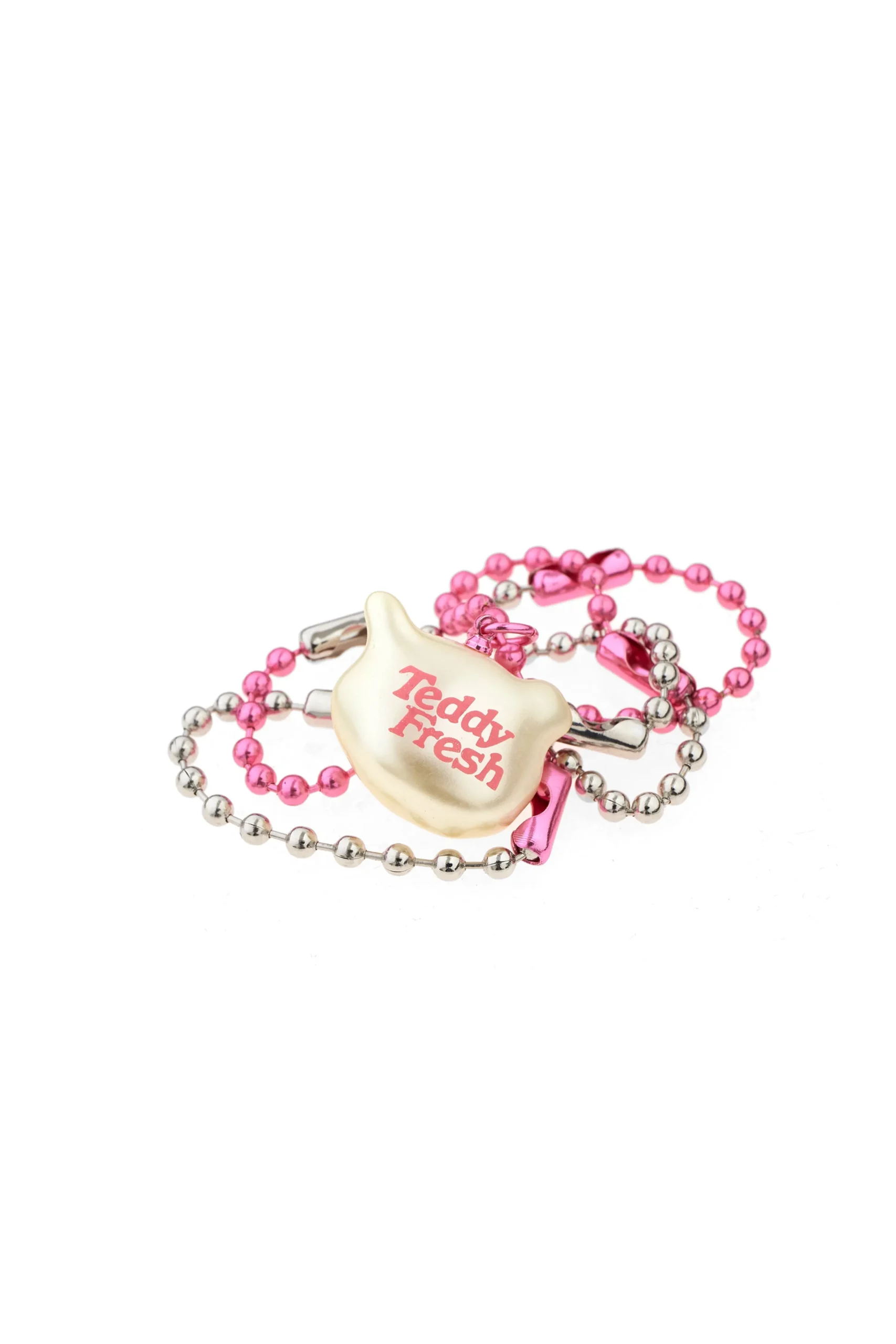 Necklace With Bear Shaped Pearl-Teddy Fresh New