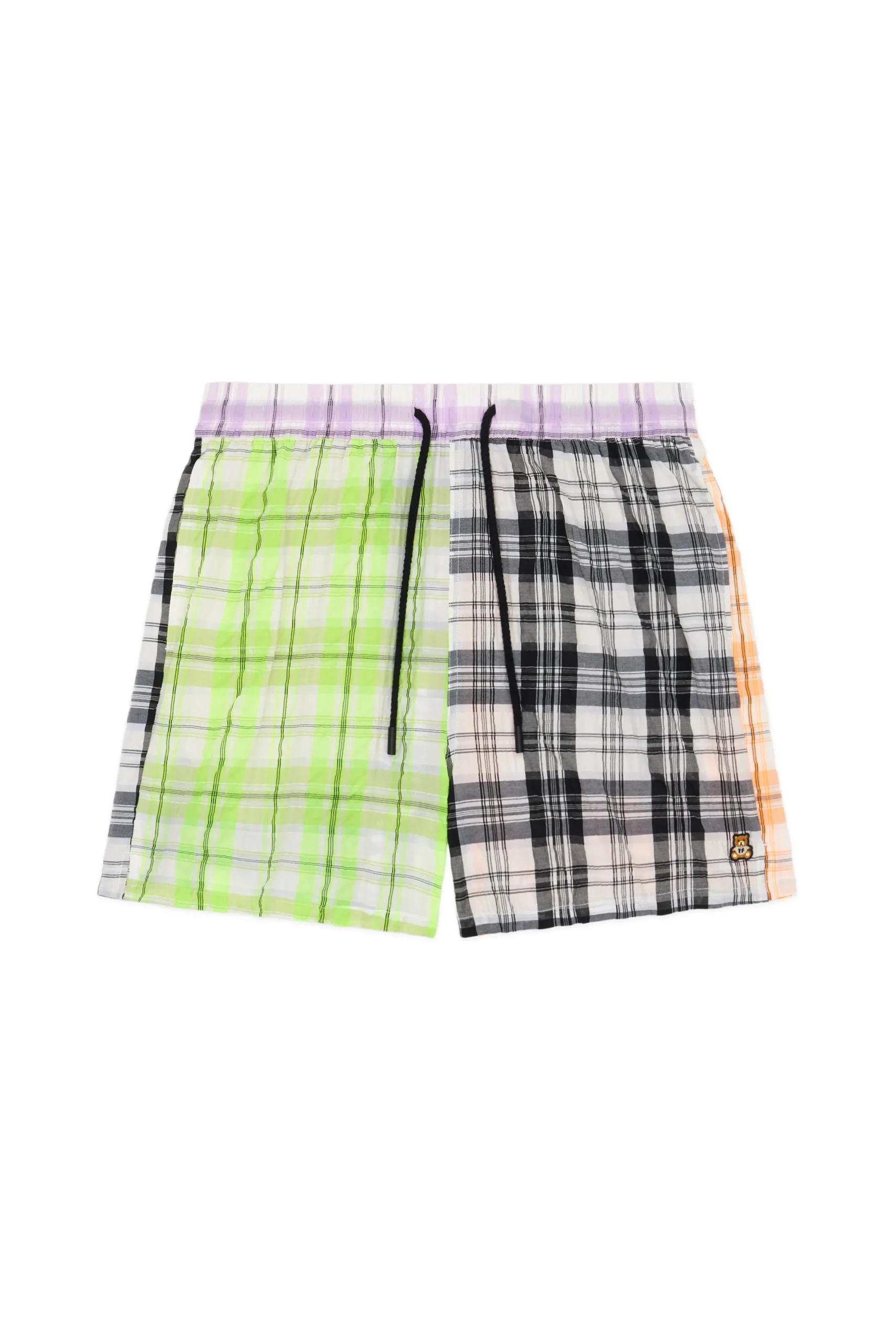 Neon Panel Shorts-Teddy Fresh Flash Sale