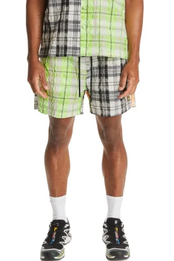 Neon Panel Shorts-Teddy Fresh Flash Sale