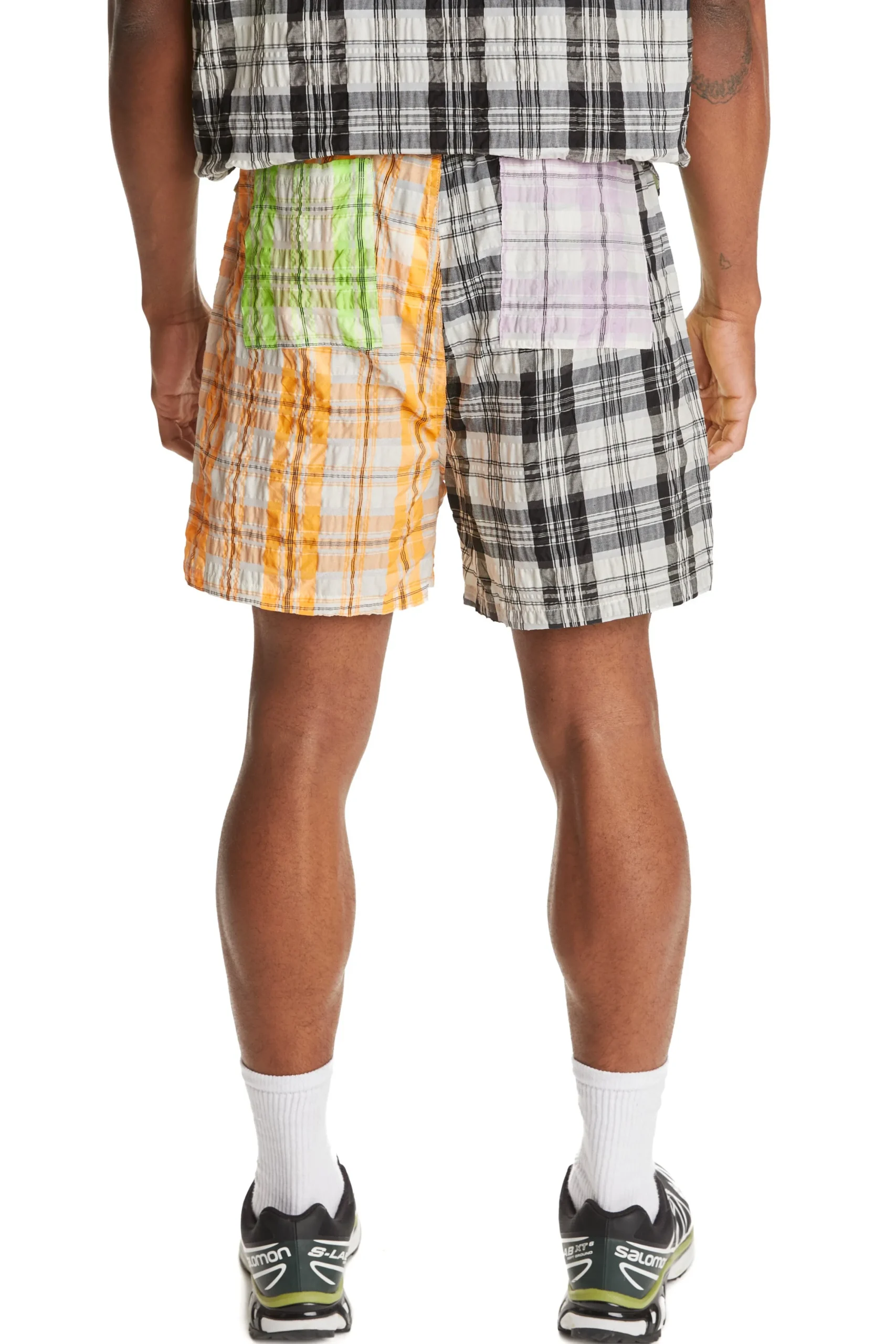 Neon Panel Shorts-Teddy Fresh Flash Sale